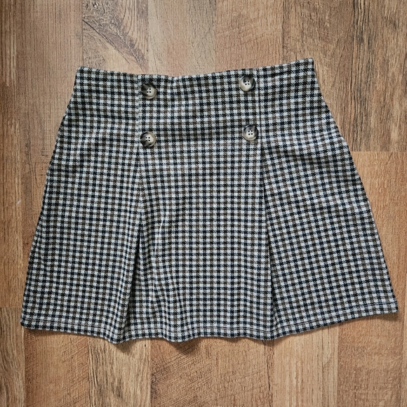 Limonata Plaid Skirt - Picture 1 of 3
